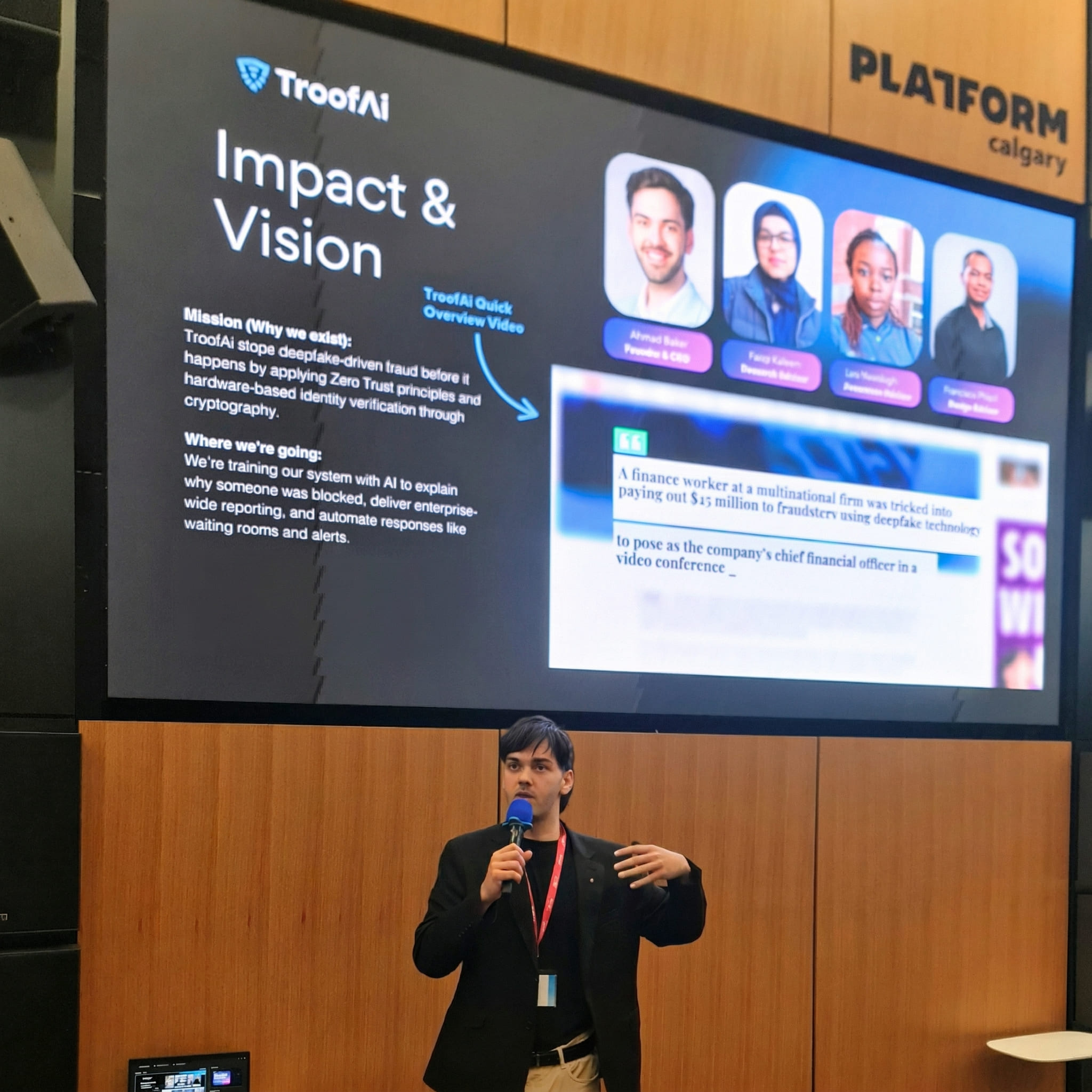 TroofAi at KPMG Innovation Hackathon